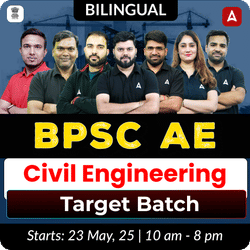 Target - BPSC AE (Civil Engineering) for 2025 | Bilingual | Online Live Classes by Adda 247